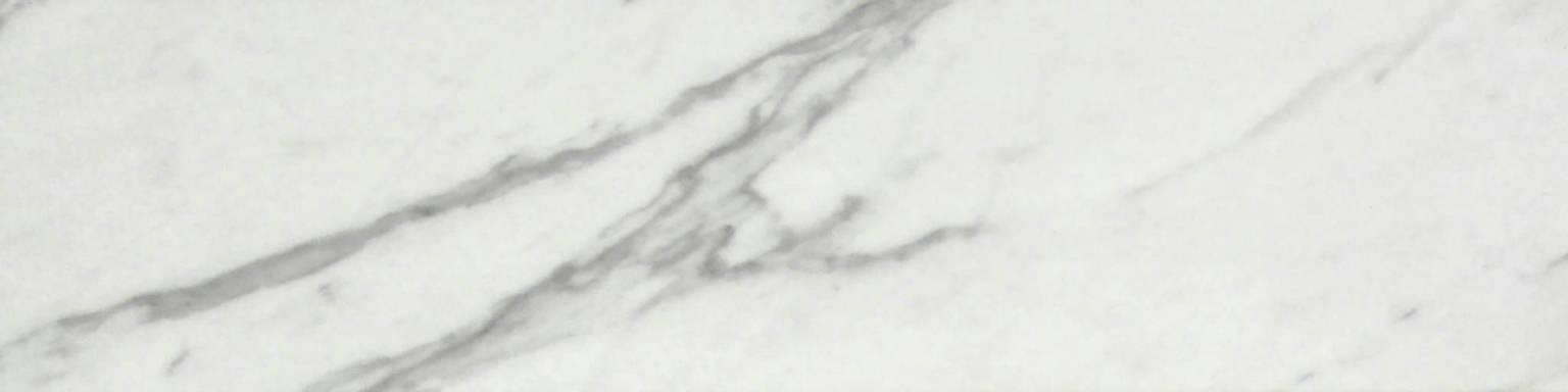 Milano Statuario Polished 3X12 Bullnose | Gemini Tile and Marble