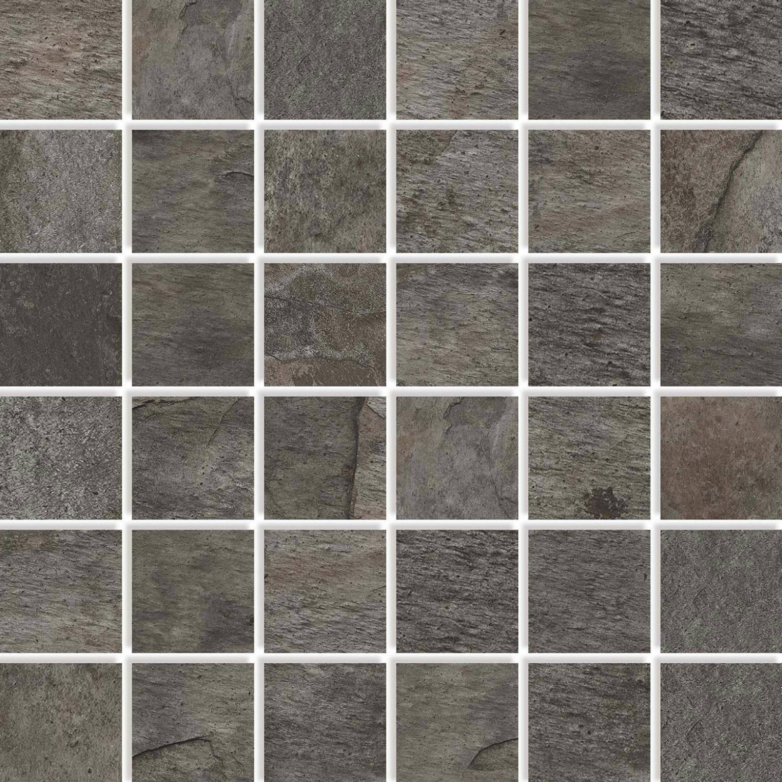 Pokhara Pizarra 2X2 Mosaic | Gemini Tile and Marble