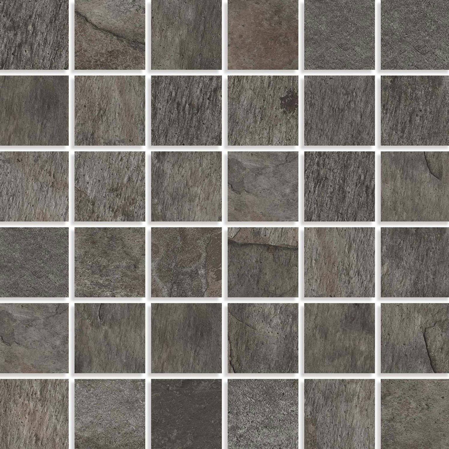 Pokhara Pizarra 2X2 Mosaic | Gemini Tile and Marble
