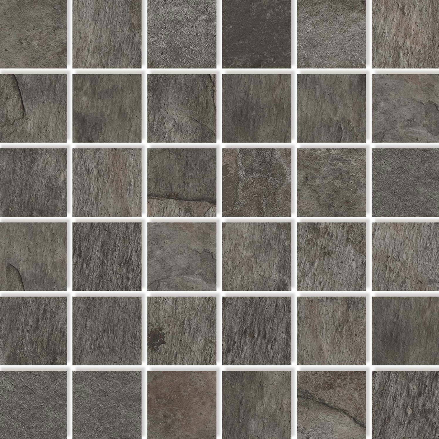 Pokhara Pizarra 2X2 Mosaic | Gemini Tile and Marble