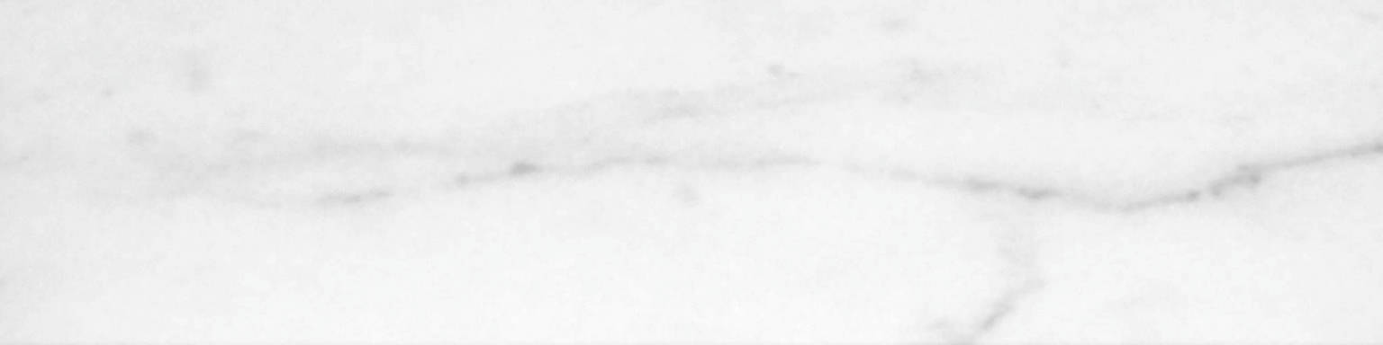 Statuario Venezia Polished 3X12 Bullnose | Gemini Tile and Marble