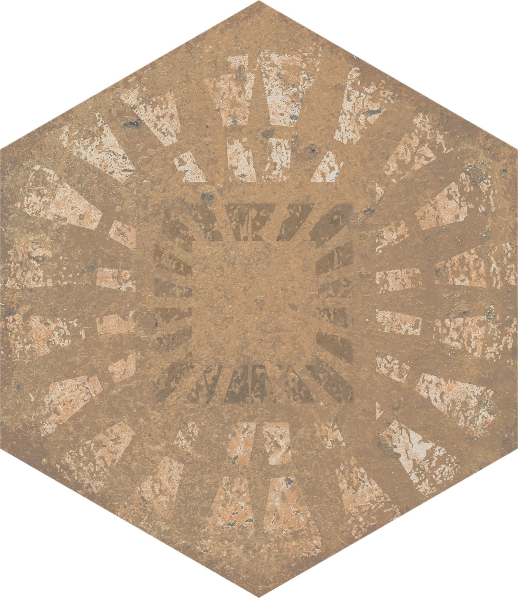 Alma 5.5X6.3 Sand Decor Hexagon | Tile and Stone Center