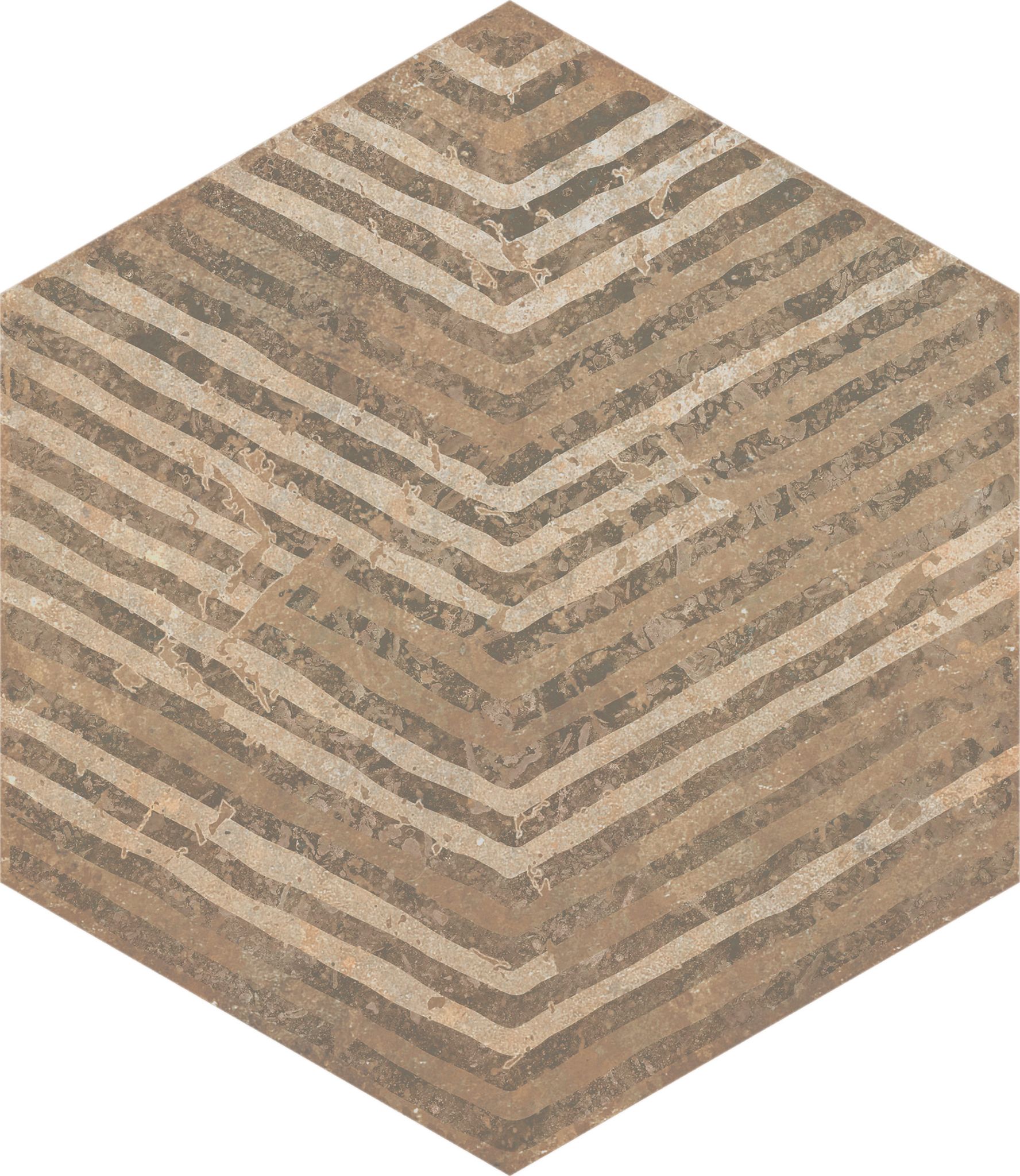 Alma 5.5X6.3 Sand Decor Hexagon | Tile and Stone Center