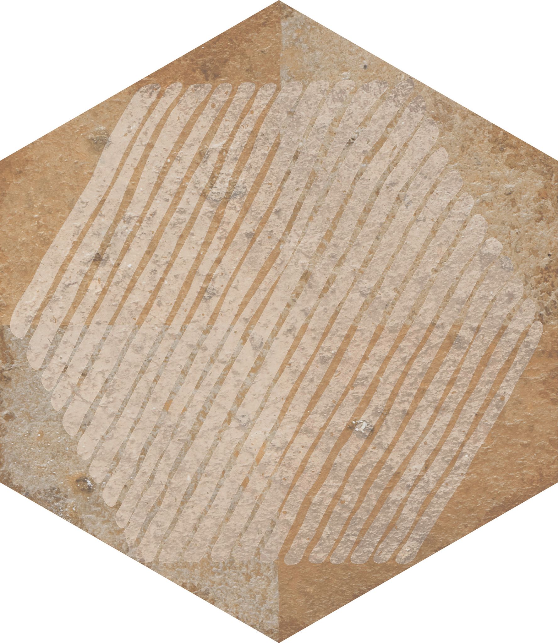 Alma 5.5X6.3 Sand Decor Hexagon | Tile and Stone Center
